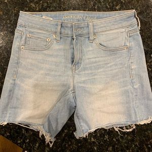 American Eagle denim shorts.